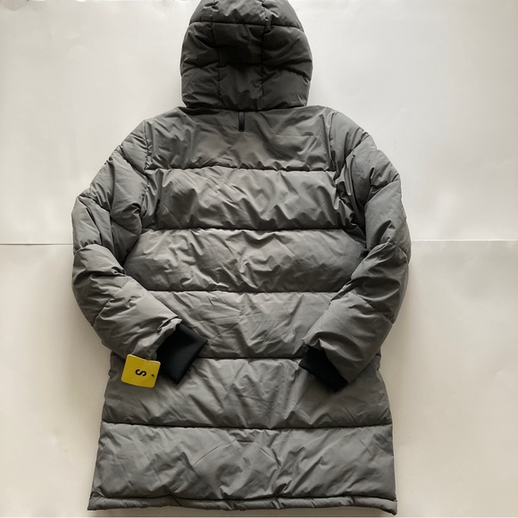 DKNY Womens Hooded Parka Puffer Jacket Small Grey NWT - Picture 11 of 15